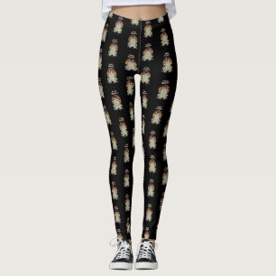 Funny Frog Toad Lover Retro Vintage Design Leggings