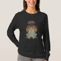 Funny Frog Toad Lover Retro Vintage Design 
