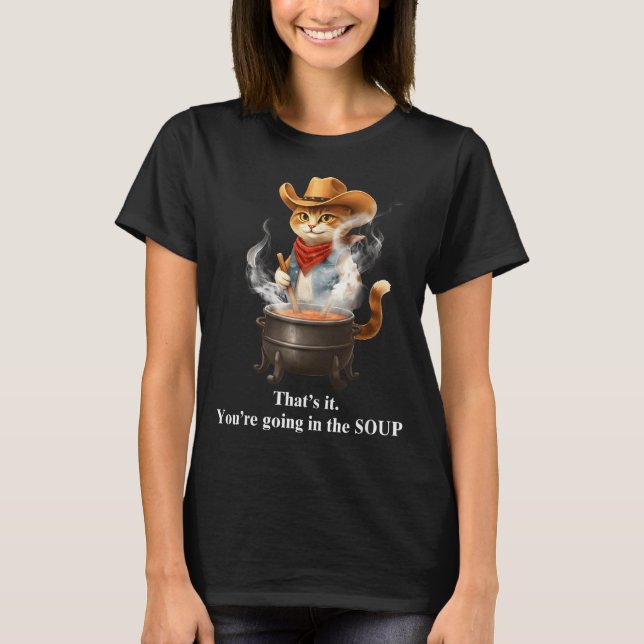 Funny Frog Witch Meme That's It You're Going In Th T-Shirt (Front)