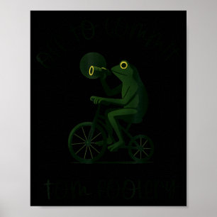 Funny Frog Wizard Off To Commit Tom Foolery Eclips Poster