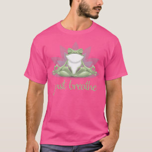 Funny Frog Yoga Meditation Pilates Yoga Animals Lo T-Shirt