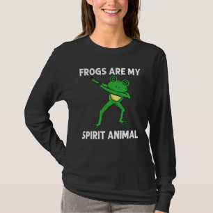 Funny Frogfor Men Women Dabbing Green Tree Toad An T-Shirt