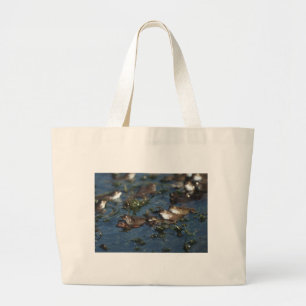Funny frogs large tote bag