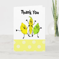 Funny Fruit Gang Thank You