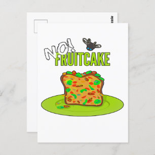 Funny Fruitcake T-shirt Postcard