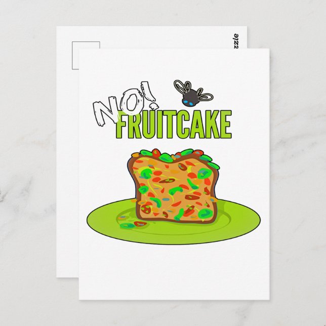 Funny Fruitcake T-shirt Postcard (Front/Back)