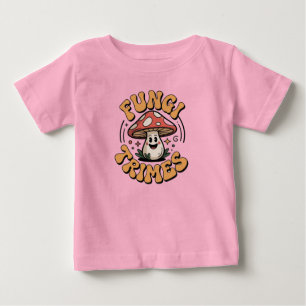 Funny Fungi Trimes Baby T-Shirt   Cute Gift 