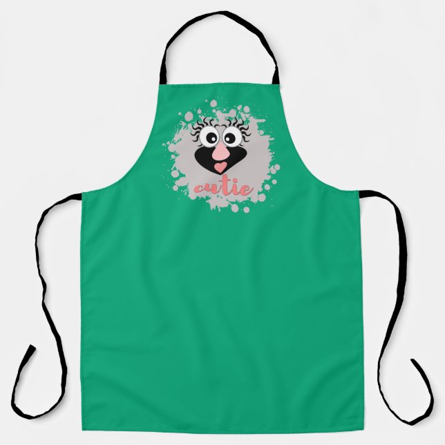 Funny funny gnome apron (Front)