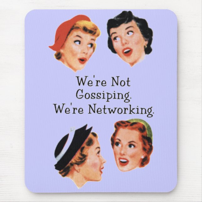 Funny Funny Ladies Mouse Pad (Front)