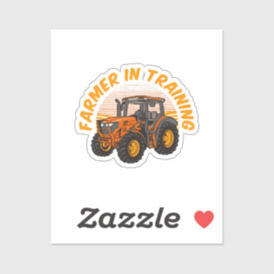 Funny Future Farmer In Training Tractor Farming