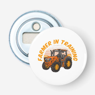 Funny Future Farmer In Training Tractor Farming Bottle Opener