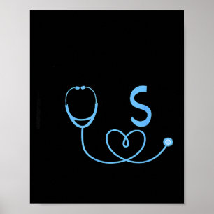 Funny future nurse nursing school student nurse in poster