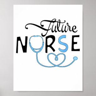 Funny Future Nurse Nursing School Student Nurse In Poster