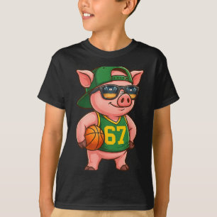 Funny G Basketball 67 Gen Alpha Slang Srts Men Boy T-Shirt