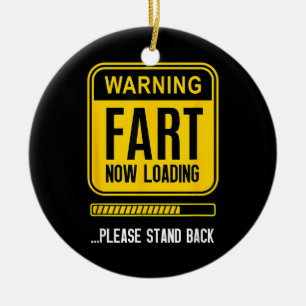 Funny Gag Ceramic Tree Decoration