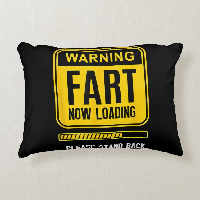 Funny Gag Decorative Cushion (Front)