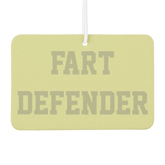 Funny Gag Gift Air Freshener  (Front)
