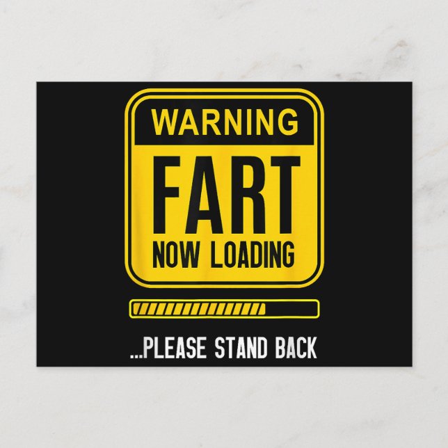 Funny Gag Postcard (Front)