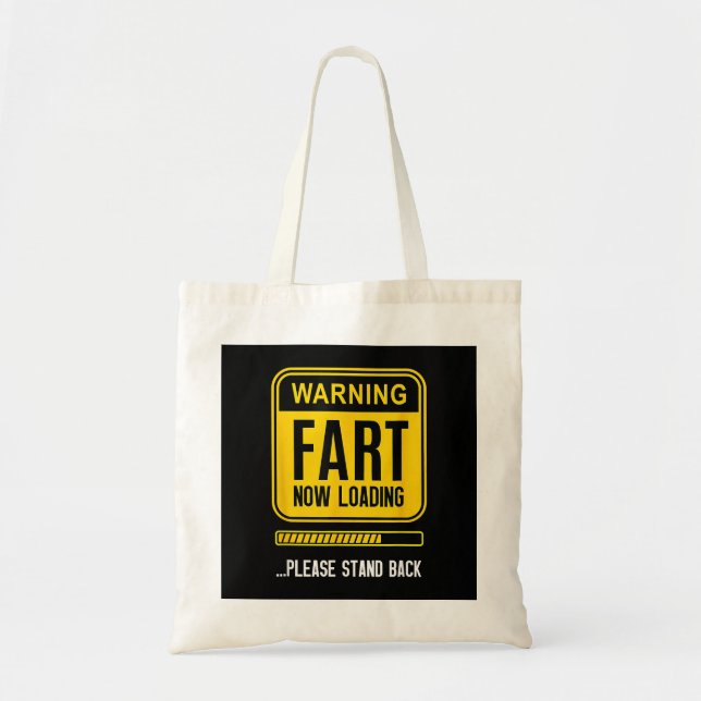 Funny Gag Tote Bag (Front)