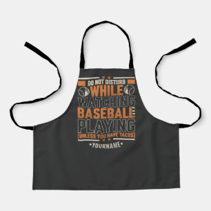 Funny Game Day Don't Disturb Unless You Have Tacos Apron