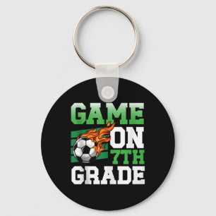Funny Game On 7th Grade Soccer Sports Back To Scho Key Ring