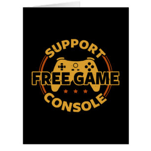 Funny Gamer Console Protest Gaming