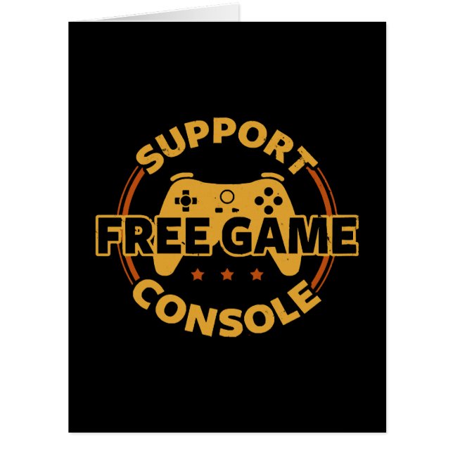 Funny Gamer Console Protest Gaming (Front)
