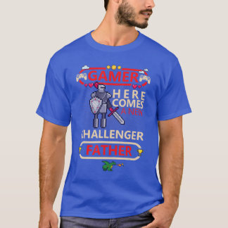 Funny Gamer Dad Gaming Dad Video Game New Challeng T-Shirt