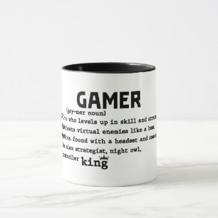 Funny Gamer Definition Mug