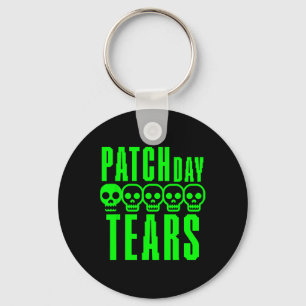 Funny Gamer Gaming Sarcasm Game Nerd Patch Day Tea Key Ring