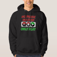 Funny Gamer Gift Boy Girl Video Game Player Pause