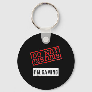 Funny Gamer Gift - Do Not Disturb I'm Gaming - Ide Key Ring