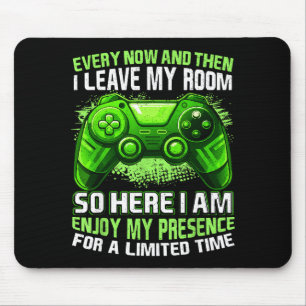 Funny Gamer Shirt For Boys Men Teen Video Games Ga Mouse Pad