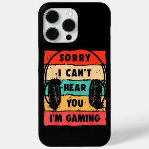 Funny Gamer Shirt for Teens Boys Men Video Gaming iPhone 15 Pro Max Case