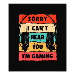 Funny Gamer Shirt for Teens Boys Men Video Gaming Photo Print