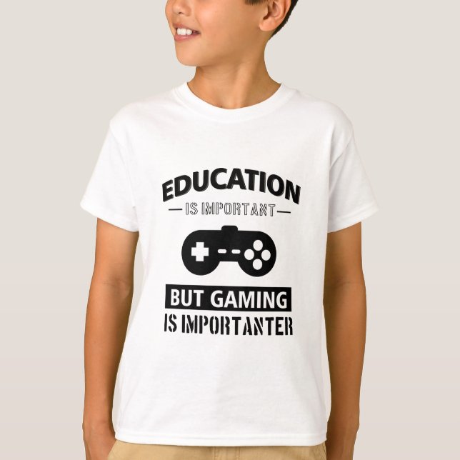 Funny Gamer T-Shirt (Front)