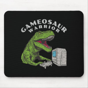 Funny Gamer Video Game Player Mouse Pad