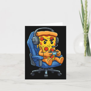 Funny Gamer Zza Gaming Video Game Enthusiast Boys  Card