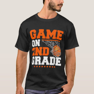 Funny Games On Second Grade Basball First Day Of T-Shirt