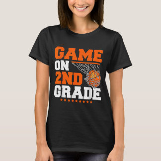Funny Games On Second Grade Basball First Day Of T-Shirt