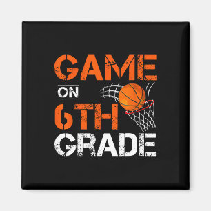 Funny Games On Sixth Grade Sketll First Day Of Sch Magnet