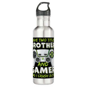 Funny Gaming Boys Girls Men Gamer Video Game 710 Ml Water Bottle