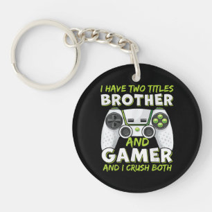 Funny Gaming Boys Girls Men Gamer Video Game Key Ring