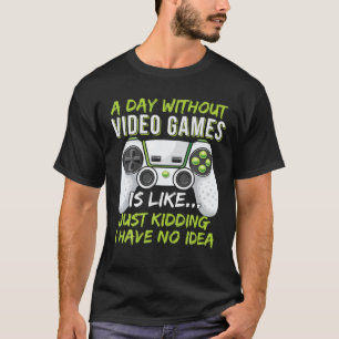 Funny Gaming Boys Girls Men Gamer Video Game T-Shirt