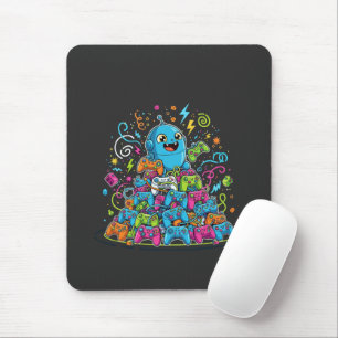 Funny Gaming Never Ends  Mouse Pad