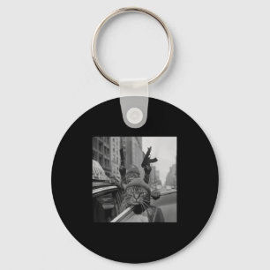 Funny Gangster Cat Thug Meme Street Lover Cats  Key Ring