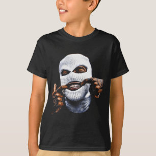Funny Gangster Gangsta Hip Hop Hiphop Gold Teeth H T-Shirt