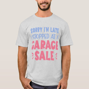 Funny Garage Sale T-Shirt, Lavender and Pink T-Shi T-Shirt