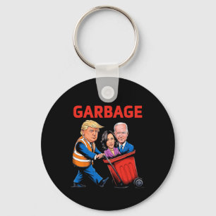 Funny Garbage For Trump 2024 - Time To Take Out Th Key Ring