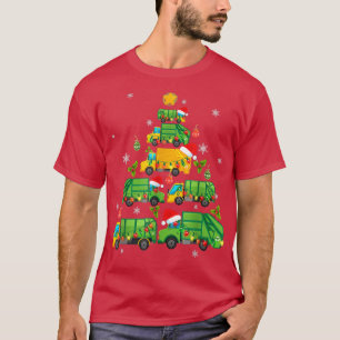 Funny Garbage Truck Christmas Tree Ornament Decor T-Shirt